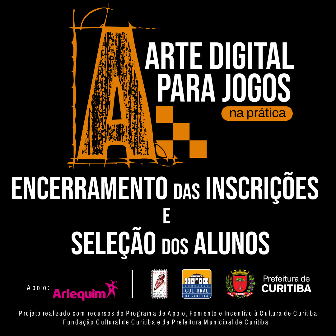 Encerramento de inscrições e seleção de alunos